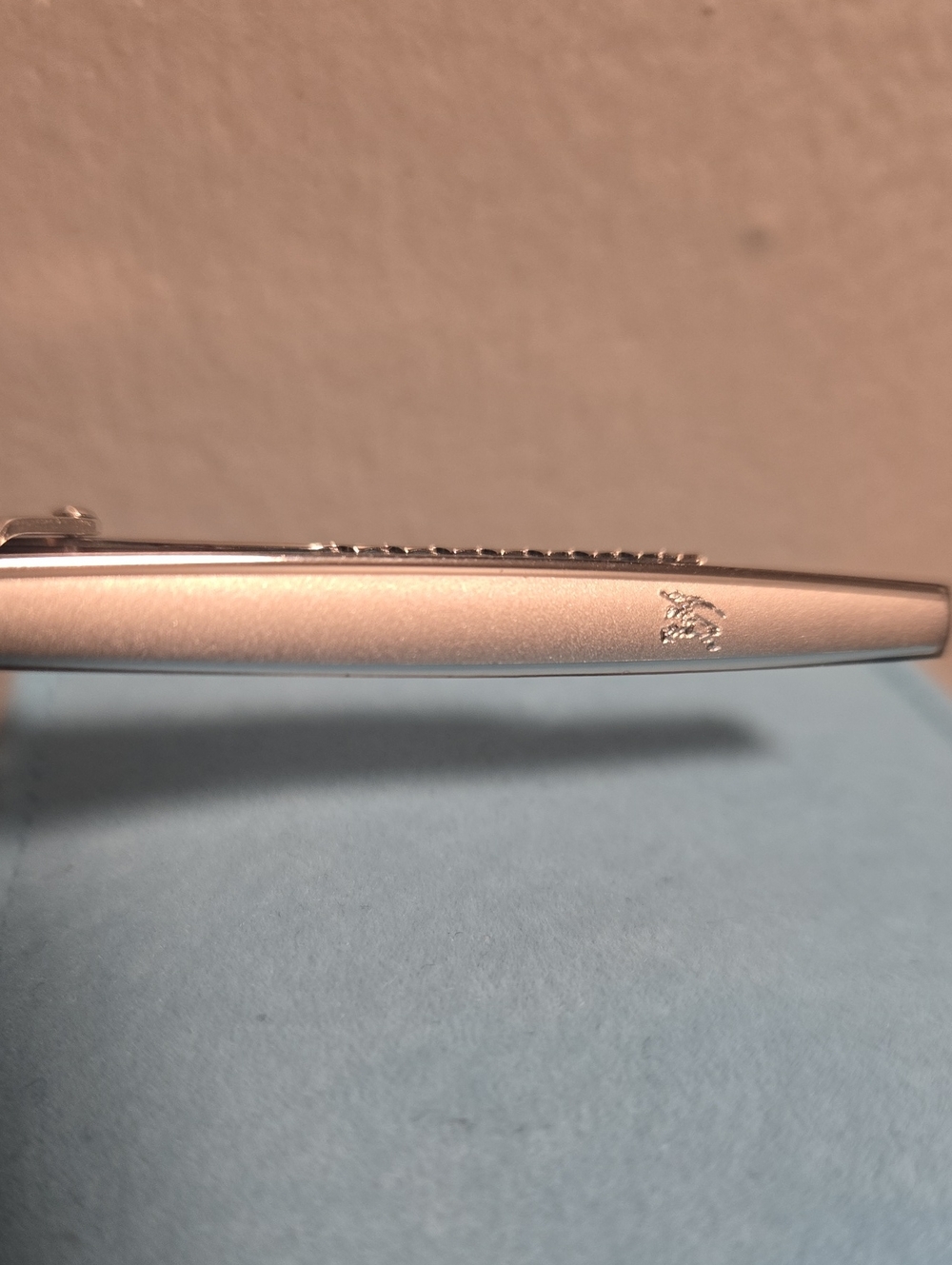 Burberry Silver Tie Clip